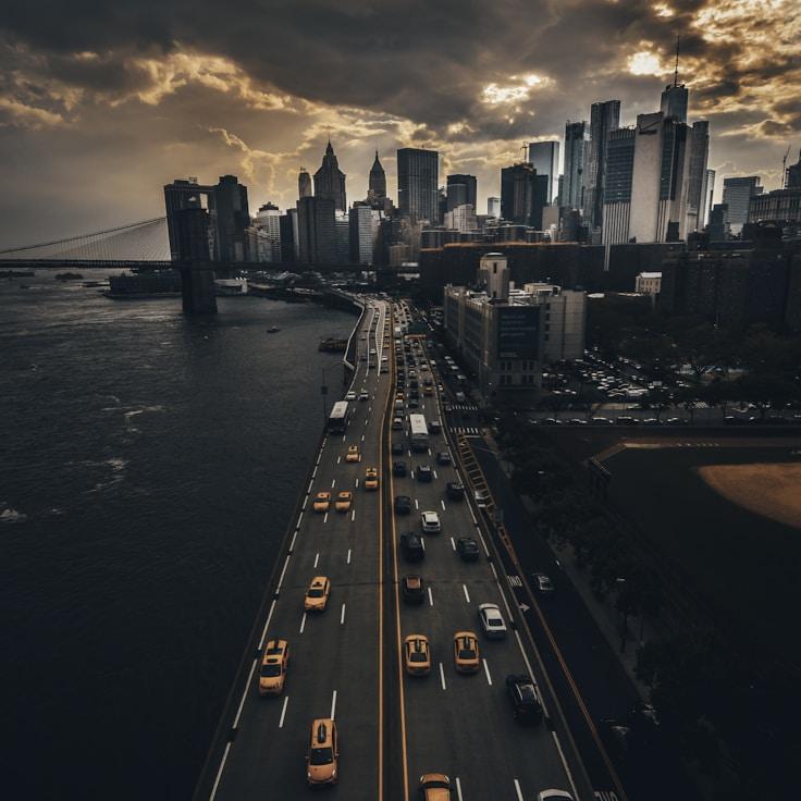 Sunset outdoors in Italy